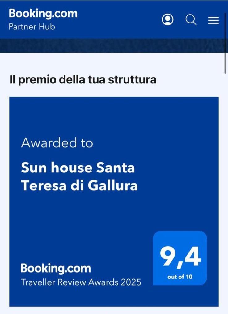 Sun House Santa Teresa Di Gallura Kültér fotó